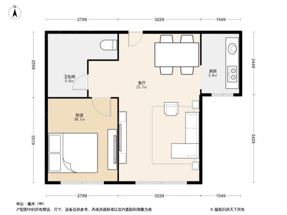 西郊闲庭户型图