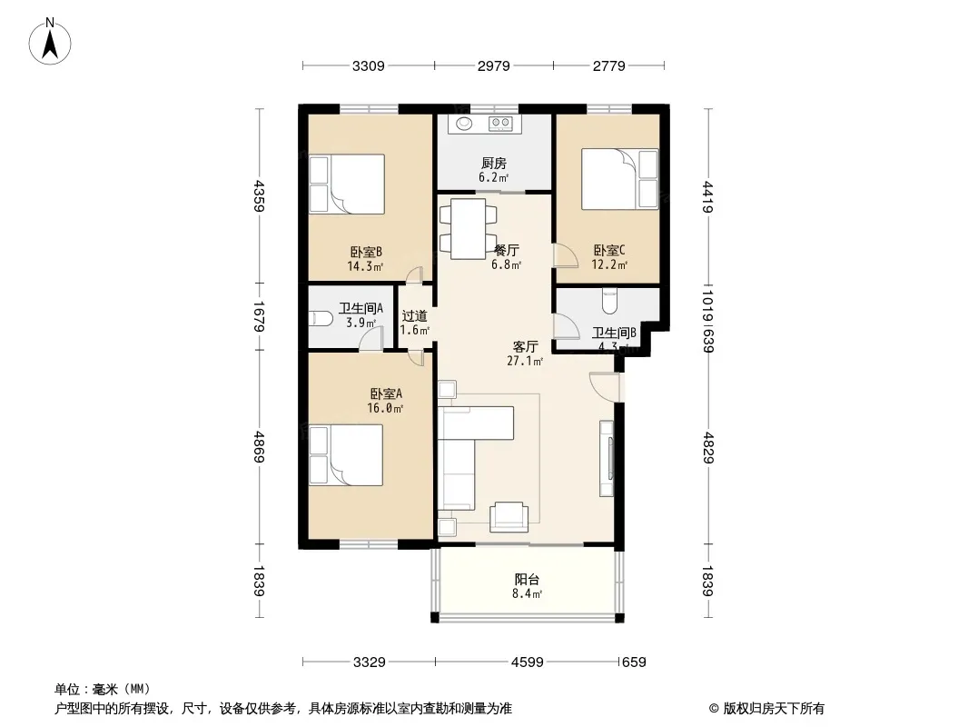 丰泽家园户型图