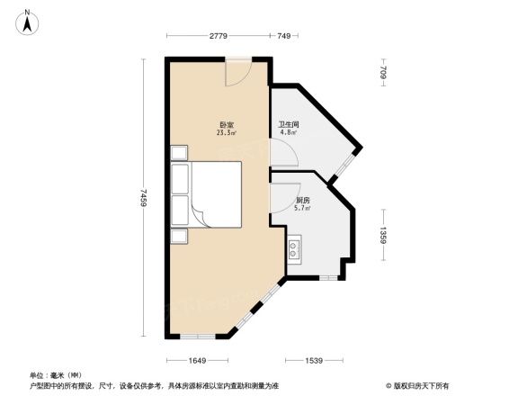 远洋广场户型图
