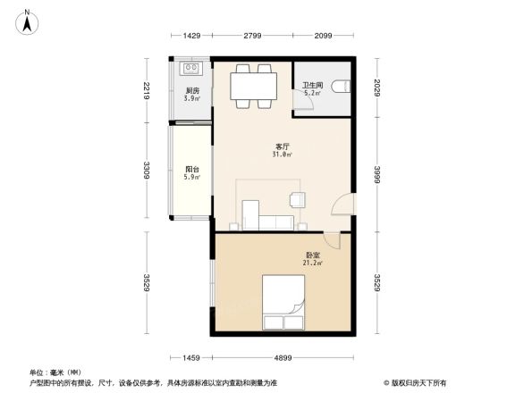 锦泉南园户型图