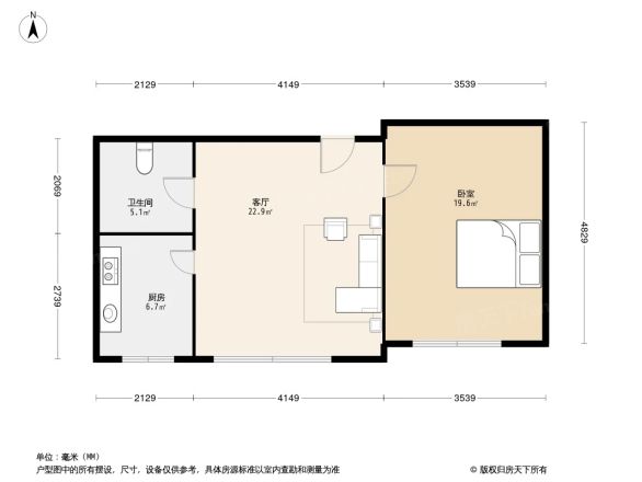 西郊闲庭户型图