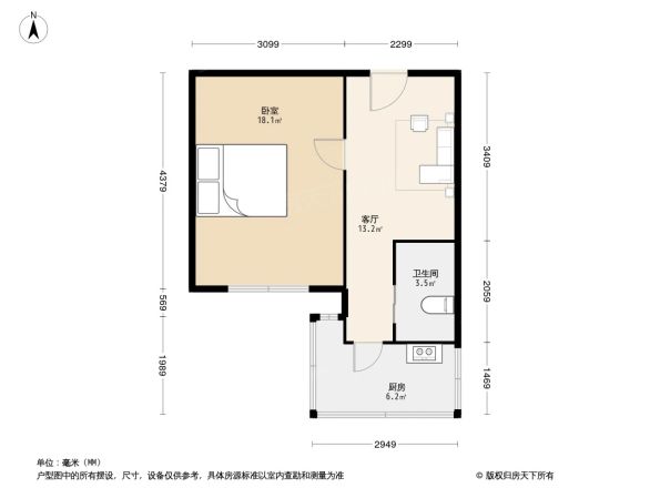 北山小区户型图