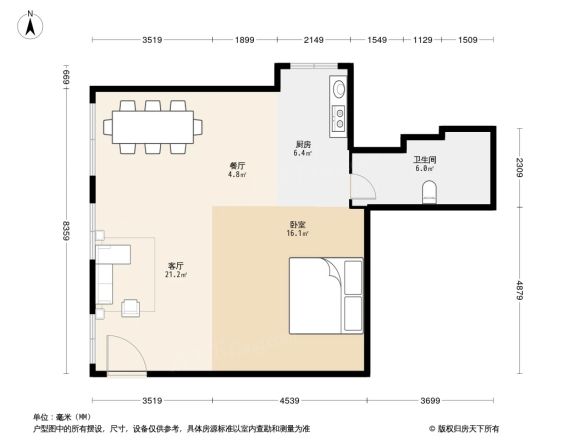 槐花大厦户型图