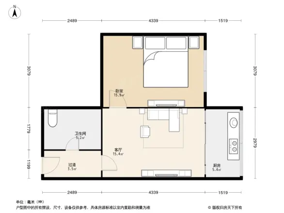 里程巷户型图