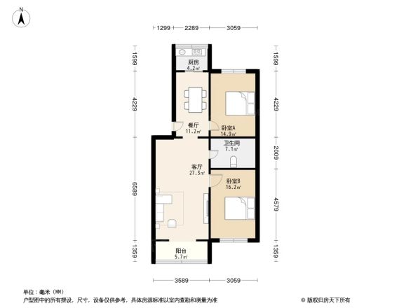 丰源山庄户型图