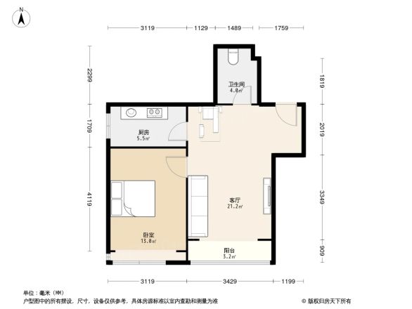 胜景家园户型图