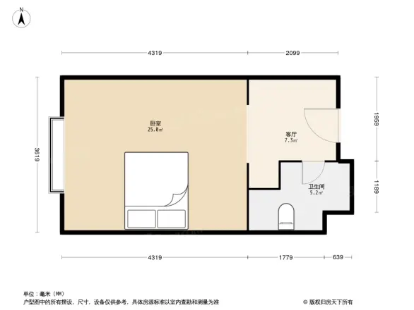 青云公寓户型图