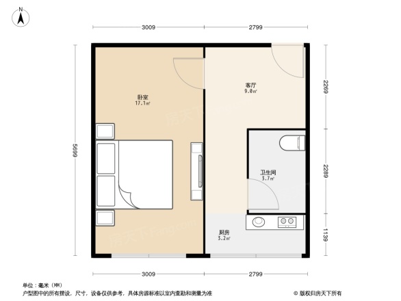 味食小区户型图