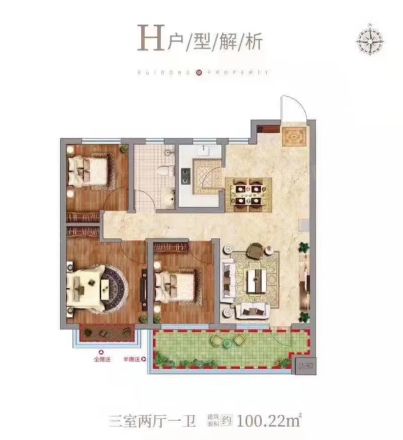 瑞东·瑞学府户型图