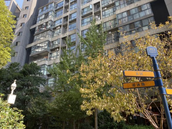 华韵城市海岸商住楼实景图