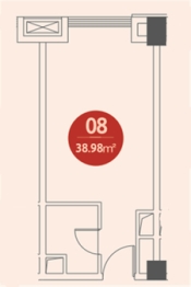 威尔士春天1室1厅1厨1卫建面38.98㎡