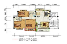 睿创·中央御景3室2厅1厨2卫建面130.00㎡