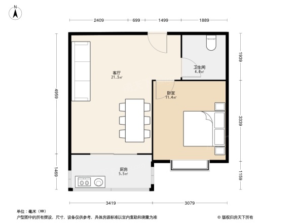 南岭新城户型图