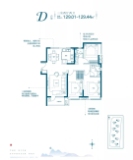 菏泽富力城富力城D户型