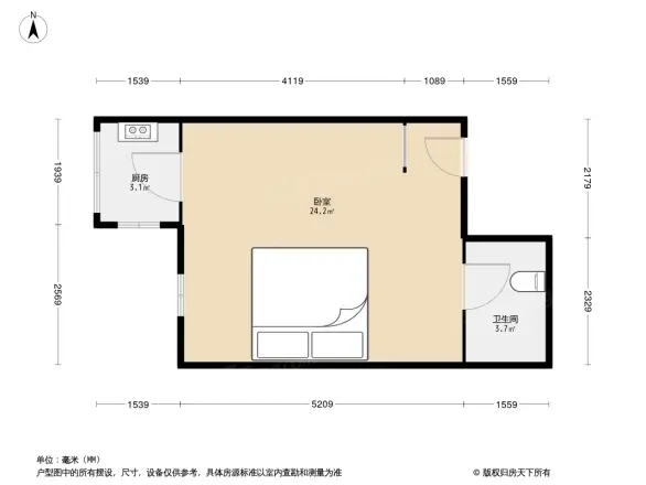 好民居滨江新城户型图
