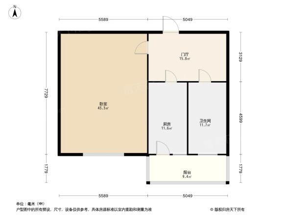 珠江路小区户型图