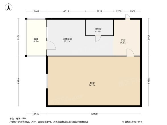 香茗小区户型图