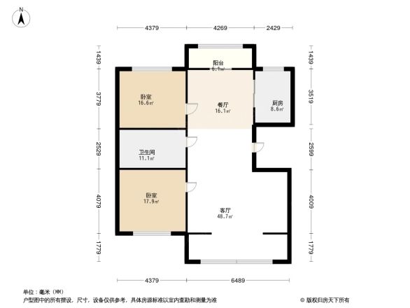 香江月精品名座户型图