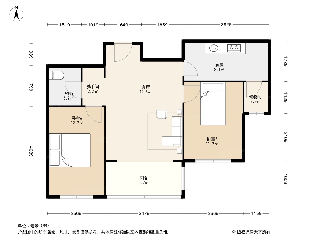 户型图0/1