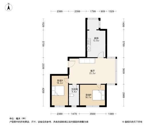 绿波东关一品户型图