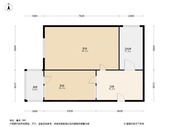 东铁花园户型图