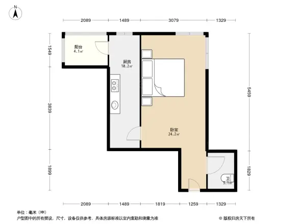 好民居滨江新城户型图