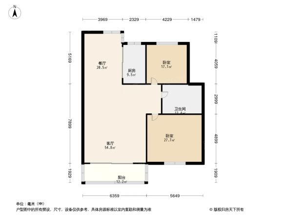颐和花园户型图
