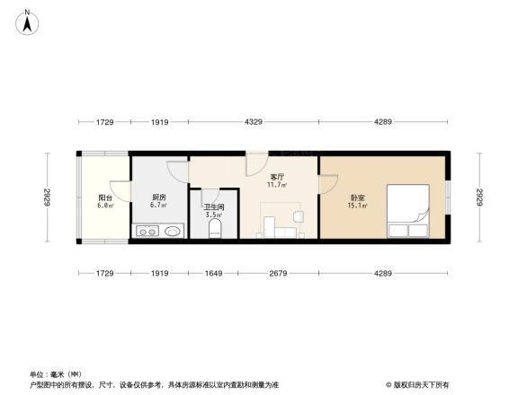 东铁花园户型图