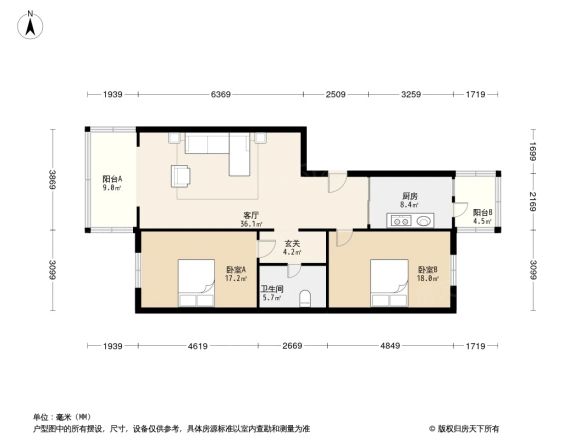 绿海田园别墅户型图