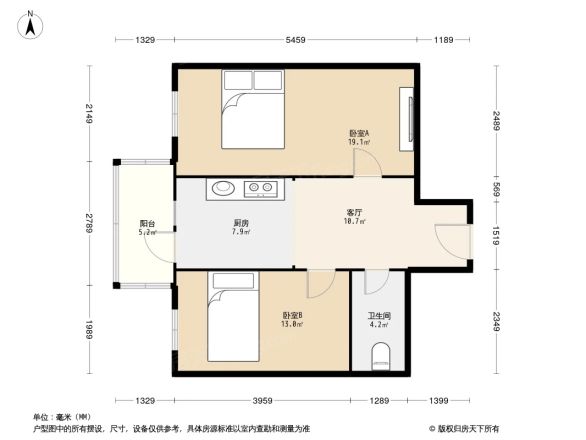 香山小区户型图