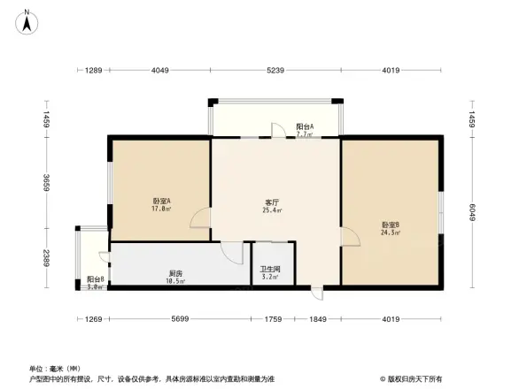 新苑小区户型图