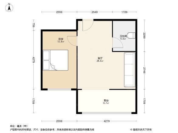 哈西阳光家园户型图