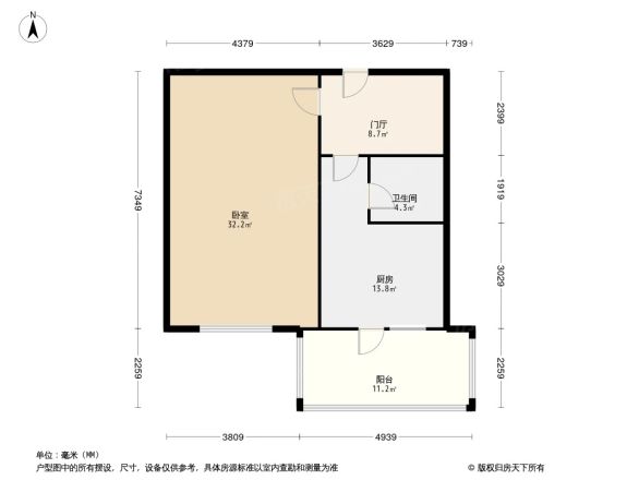 河鼓小区户型图