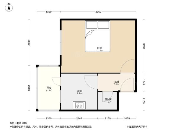香茗小区户型图