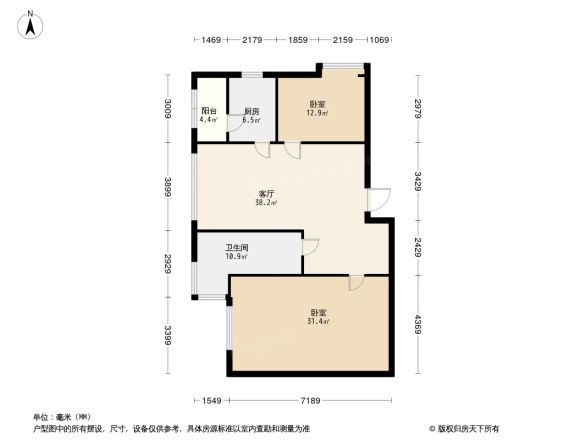 香江月精品名座户型图
