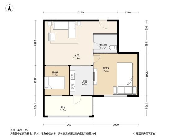 绿水小区户型图