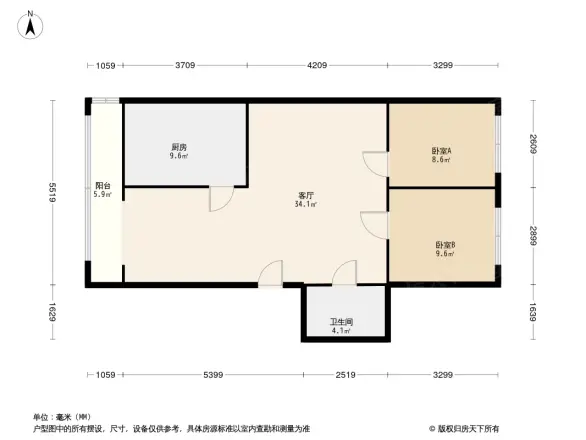 新苑小区户型图