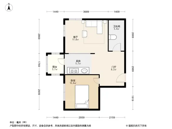 好民居滨江新城户型图