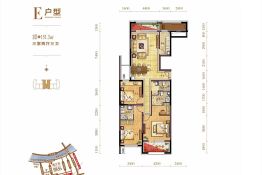 浦江苑·御品3室2厅1厨3卫建面151.3㎡