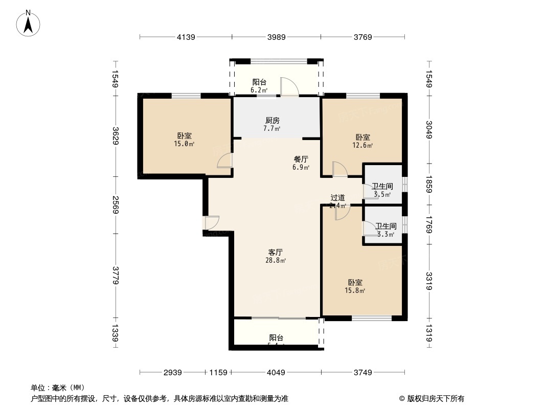 户型图1/2