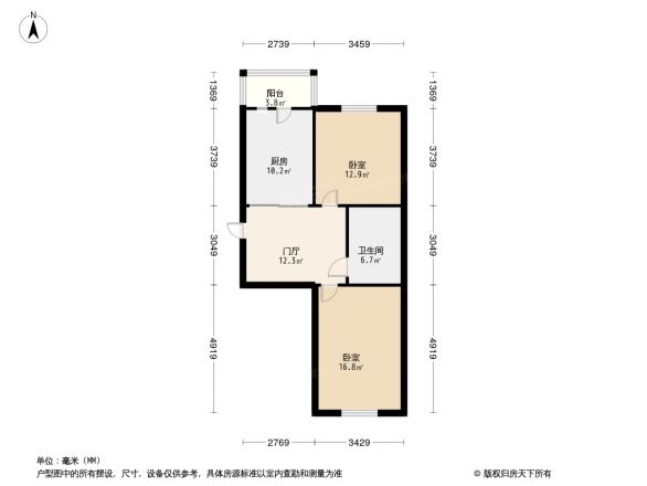 香山小区户型图