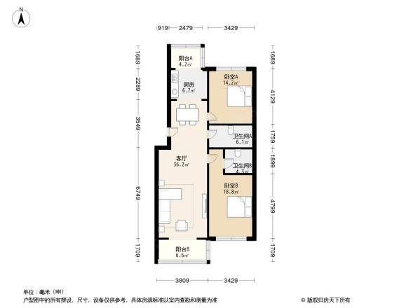 绿水小区户型图