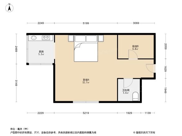 东铁花园户型图