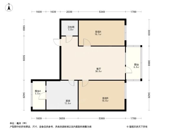 泰山小区户型图