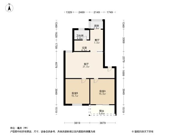风景苑户型图