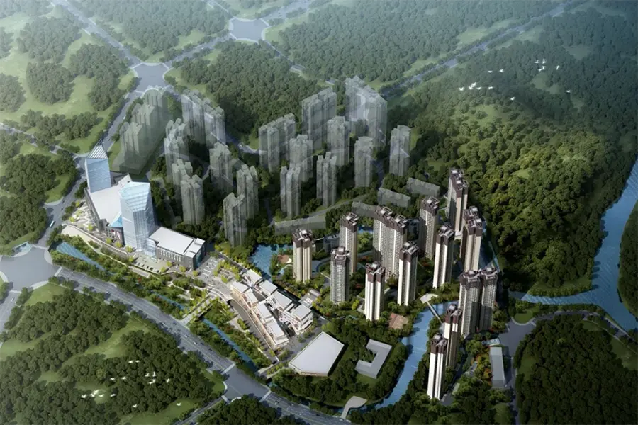 雄飞·国际新城·鸿岛效果图