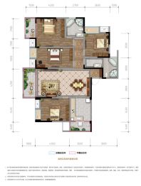 成金金语湾4室2厅1厨2卫建面167.0㎡