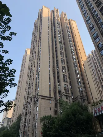 保利花半里一期实景图