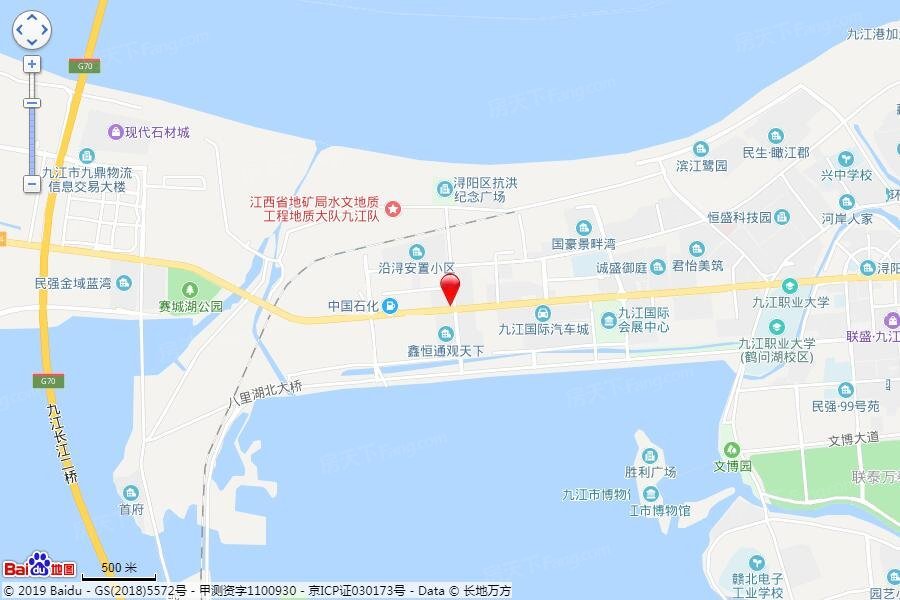 中联城NOVA公馆交通图