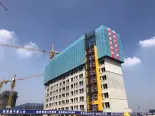 实景图在建工地施工中